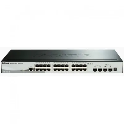 D-Link DGS-1510 Managed L3 Gigabit Ethernet (10/100/1000) Schwarz