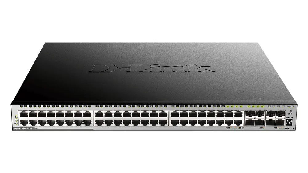 Switch D-Link DGS-3630-52TC L3 52 Ports 10GbE stapelbar