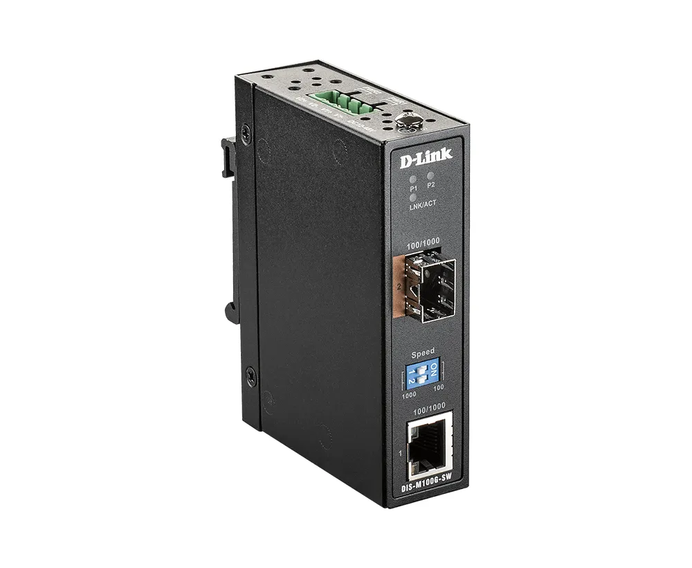 Switch D-Link DIS-M100G-SW Gigabit Ethernet 1000 Mbit/s SFP IP30 Industrial