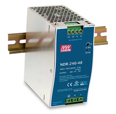 D-Link NDR-240 Netzteil für DIN-Schienenmontage, 240 W