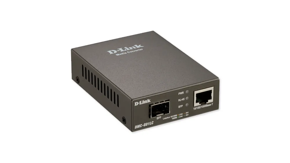 Netzwerk Konverter D-Link DMC-G01LC/E Gigabit Ethernet 1000 Mbit/s SFP Grau