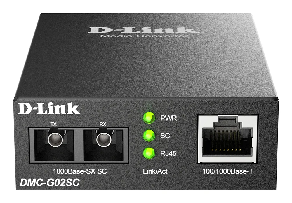 D-Link DMC-G02SC/B Netzwerkkonverter 1000 Mbit/s Multimode