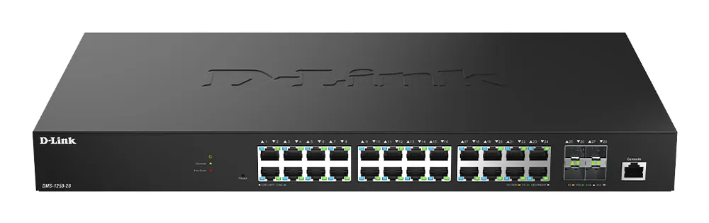 Switch D-LINK DMS-1250-28/E 24x2.5GE 4x10G SFP+ L2+ gemanaged