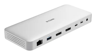 Dockingstation D-Link DUF-901/E USB4 100 W 8K Ultra HD Grau