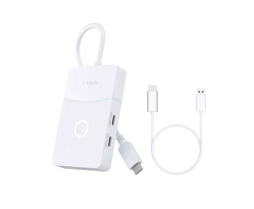 Hub D-Link 5 Ports 5000 Mbit/s Modell DUP-501 HDMI Wireless Power Delivery