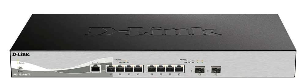 D-Link DXS-1210-10TS Switch 8 Gigabit-Ports + 2 SFP