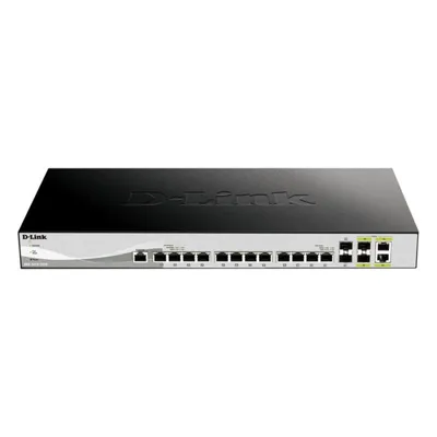 Switch D-Link DXS-1210-16TC/E L2 Managed 12x 10G Ethernet Rackmontage Switch D-Link DXS-1210-16TC/E L2 Managed 12x 10G Ethernet Rackmontage