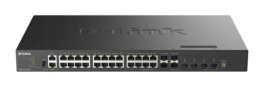 Switch D-Link DXS-3410-32XY Managed L3 24 Ports Fast Ethernet und 4 SFP+