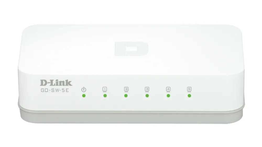 D-Link GO-SW-5E Netzwerk-Switch Unmanaged Fast Ethernet (10/100) Weiß