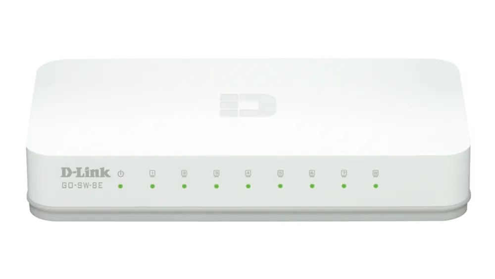 D-Link GO-SW-8E Netzwerk-Switch Unmanaged Fast Ethernet (10/100) Weiß