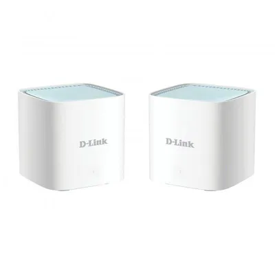 WiFi Mesh D-Link 2 Knoten AX1500 370 m² mit KI und Sprachsteuerung