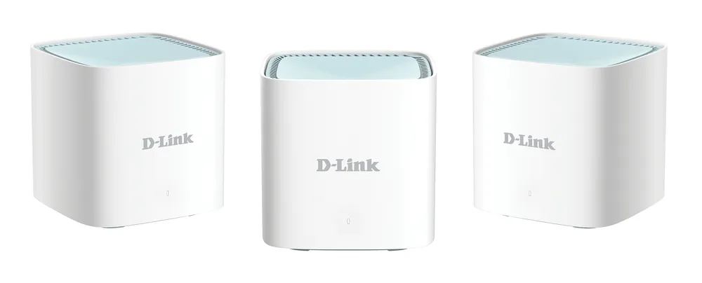 WiFi Mesh D-Link Eagle Pro AI 3 Knoten 1500 Mbps 500 m² mit KI und Sprachsteuerung