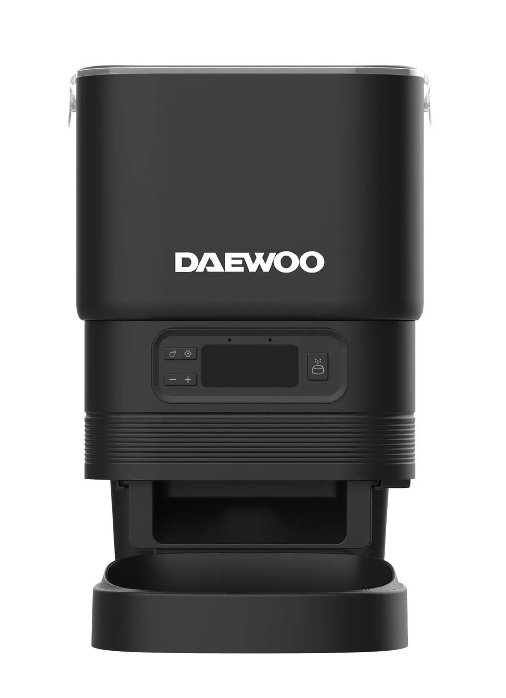Daewoo D-PF11 ABS 4L LCD USB Typ-C Universal Automatischer Futterspender Schwarz