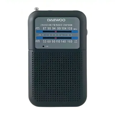 Tragbares Radio Daewoo DW1008, Schwarz