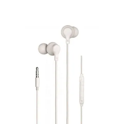 Daewoo DW2014/13 Kopfhörer mit integriertem Mikrofon, Klinkenstecker 3,5 mm, weiß