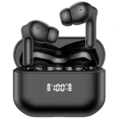 Auriculares Daewoo inalámbricos Bluetooth 5.4 con ANC, 4 micrófonos, negros