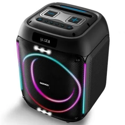 Altavoces Daewoo Party Speaker 2.1 Bluetooth 40W mit Fernbedienung und Mikrofonanschluss