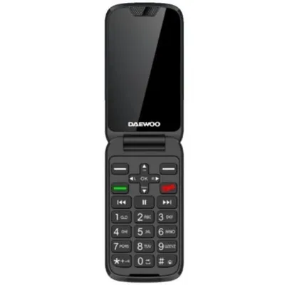 Daewoo DW8005 Seniorenhandy Klapphandy 4G Schwarz