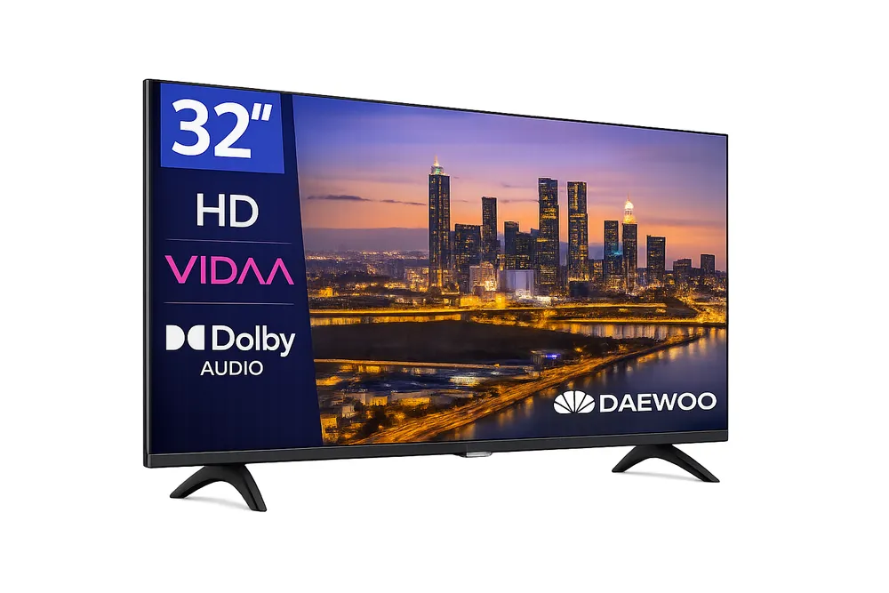 TV Daewoo LED 32VB56HV 32" HD 60Hz Smart TV VIDAA Dolby Audio