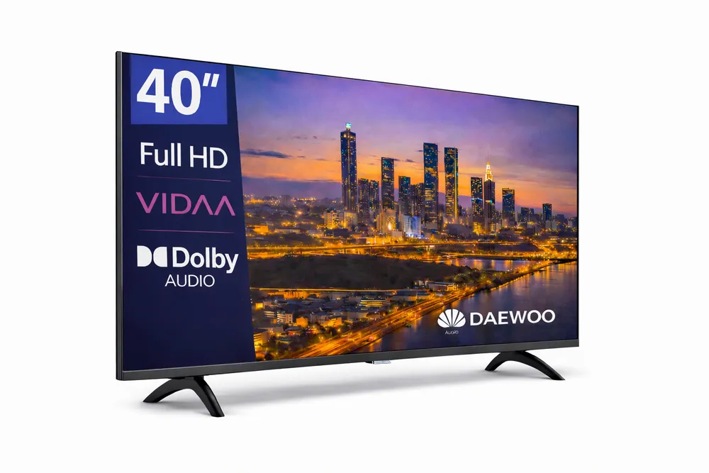TV Daewoo LED 40VB56FV 40" Full HD 60Hz Smart TV VIDAA Dolby Audio