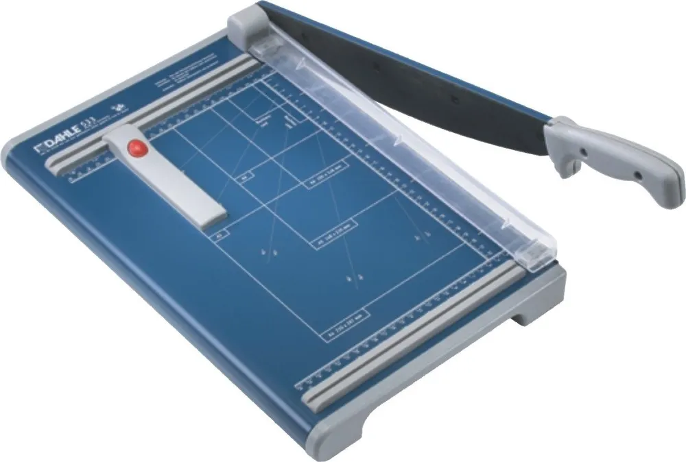 DAHLE Hebelschneidemaschine Hebelschneidemaschine 533 Schnittlänge 340mm blau