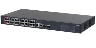 Switch Dahua CS4228-24GT-375 28 Ports Gigabit PoE Rackmontage Metallgehäuse