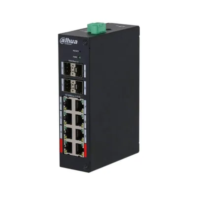 Switch Dahua HS4412-8ET-120 12 Ports PoE 4 SFP 1Gbps Layer 2 Managed