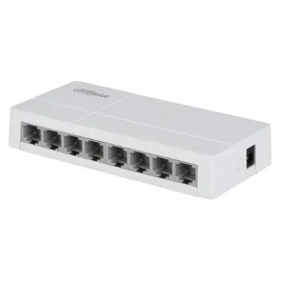 Switch Dahua DH-SF1008 Fast Ethernet 8 Ports PoE Desktop