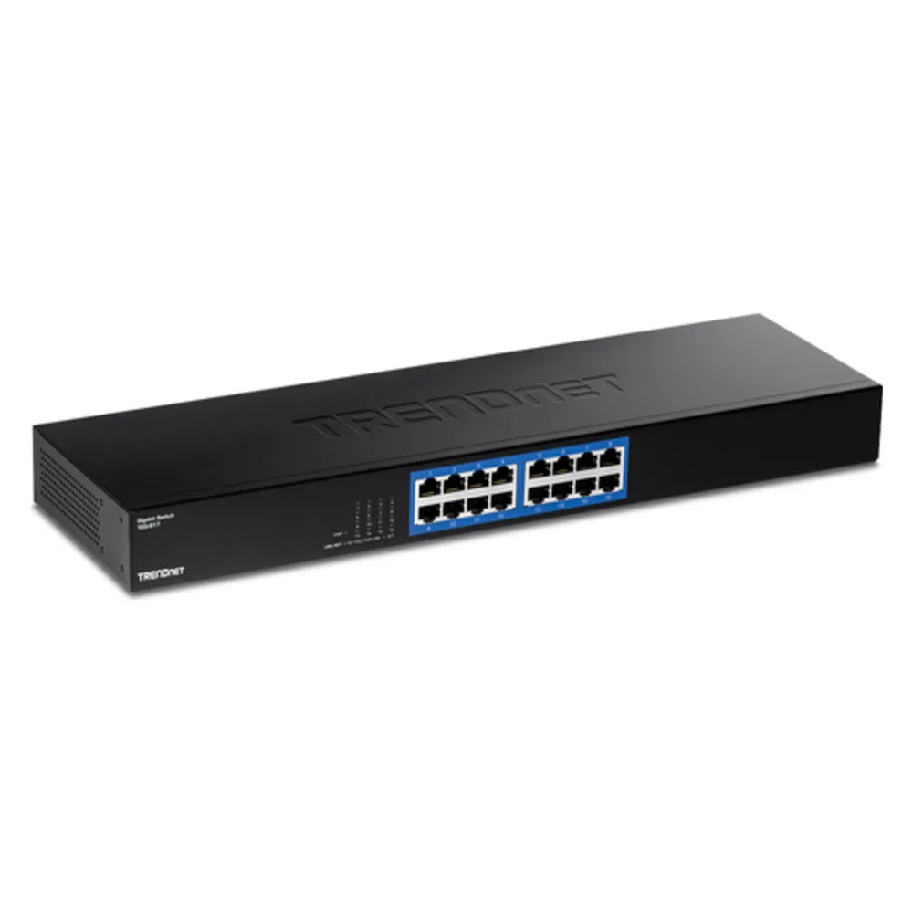Switch Trendnet TEG-S17 16 Ports Gigabit Ethernet Full Duplex Rackmount