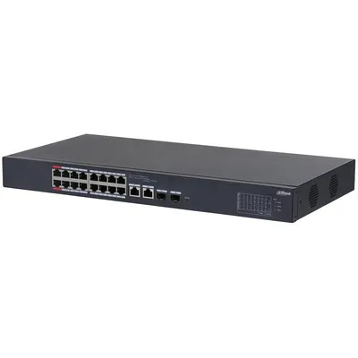 Dahua Technology DH-CS4218-16ET-190 16-Port Gigabit L2 Managed Switch + 2 SFP PoE