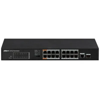 Switch Dahua Technology DH-PFS3117-16ET-135 16 Ports Fast Ethernet PoE+ 1 Combo-Port