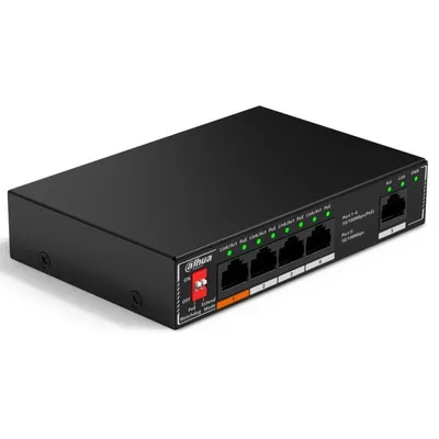 Dahua Technology DH-SF1005P Unmanaged Switch L2 10/100 5 Ports PoE