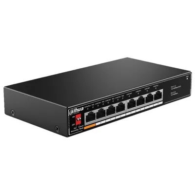 Dahua Technology SF1008LP Unmanaged Switch L2 10/100 8 PoE-Ports