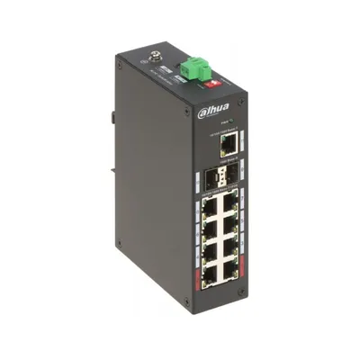 Dahua Switch DH-PFS3211-8GT-120-V2 8x Gigabit PoE 2x SFP Uplink 120W Metallgehäuse
