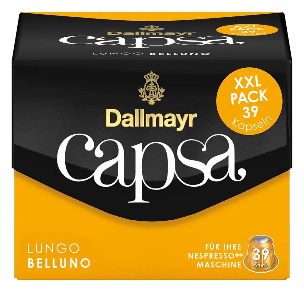 Capsa Lungo Belluno XXL Kaffeekapseln