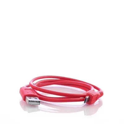 Micro USB Kabel Dam Electronics 1 Meter Pink Datenübertragung PVC Metall