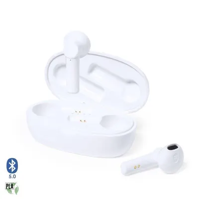 Kermit TWS Kopfhörer Dam Electronics kabellos Bluetooth 5.0 In-Ear Nature ergonomisch PLA natur