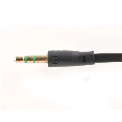 Audiokabel Dam Electronics Minijack 3,5mm M/M PVC Metalllegierung Schwarz
