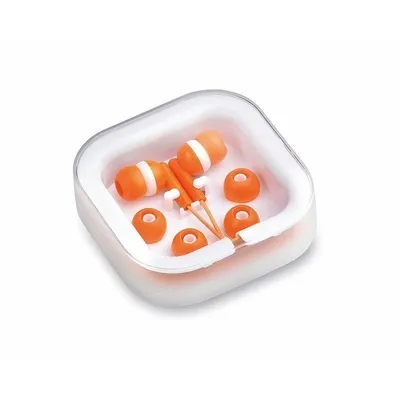 Dam Electronics In-Ear-Kopfhörer mit Kabel, 3,5-mm-Klinke, bicolor Design und Etui