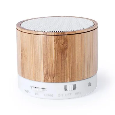 Lautsprecher Dam Electronics Nature Bambus Bluetooth 3W mit FM-Radio