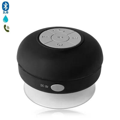Lautsprecher Dam Electronics Duschlautsprecher Bluetooth 3W spritzwassergeschützt Freisprechen
