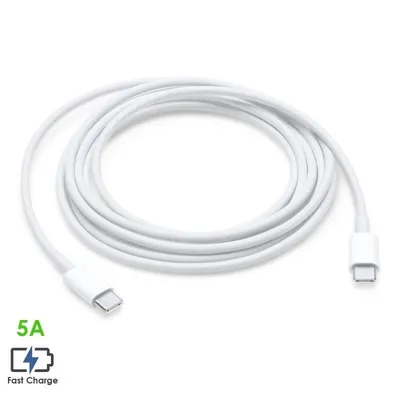 Daten- und Ladekabel Dam Electronics Typ-C zu Typ-C 2m 5A Schnellladung