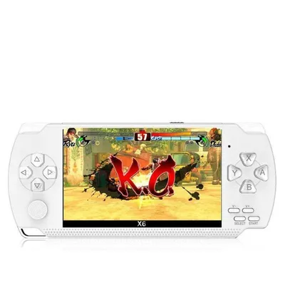Dam Electronics X6 Retro Tragbare Konsole 1GB Speicher Klassische Spiele Kamera Schwarz