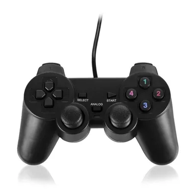 Dam Electronics USB Gamepad mit Vibration für PC / PS3