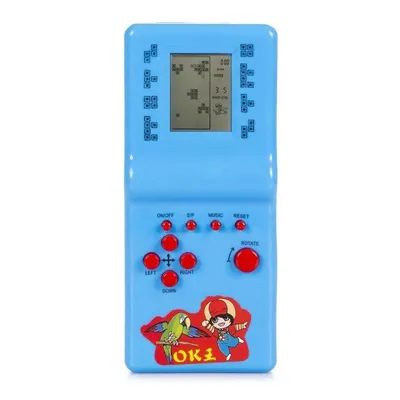 Dam Electronics Retro Tragbare Konsole 26 Klassische Spiele LCD Schwarz