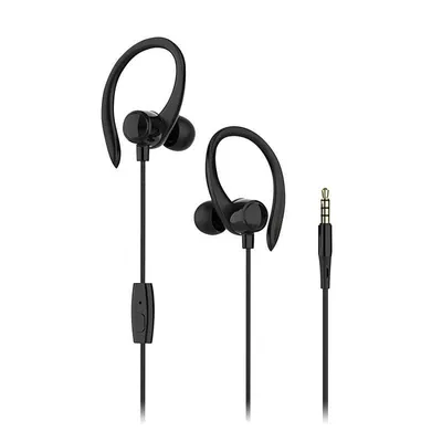 Dam Electronics S07 kabelgebundene Sport-Kopfhörer mit Mikrofon und Steuerung
