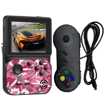 Dam Electronics Retro Konsole Tragbar 3 Zoll 8 und 16 Bit Grau