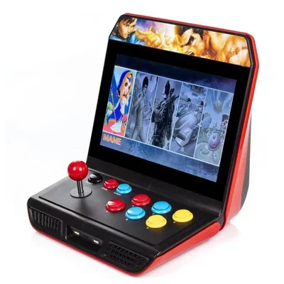 Dam Electronics Konsole Retro Retro 8GB 1000 Spiele 12 Zoll Full HD Schwarz