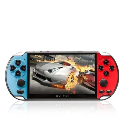 Dam Electronics X7 Retro Tragbar RK3326 8GB Klassische Spiele Kamera 5.1 Zoll Schwarz