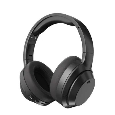 Kopfhörer Dam Electronics VJ375 kabellos Bluetooth 5.3 mit Geräuschunterdrückung ANC, Musik- und Gaming-Modus, Freisprechen, schwarz